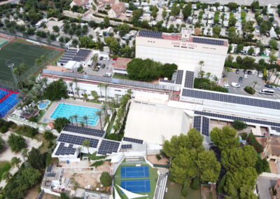 Instalación fotovoltaica de autoconsumo de 250 kW en Benidorm (Alicante)